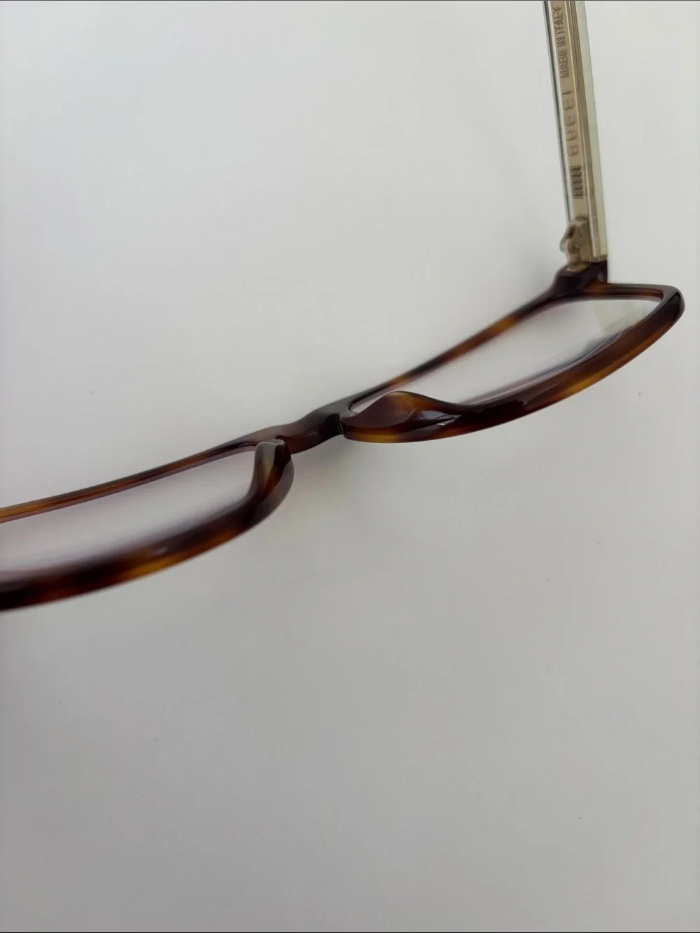 GUCCI GG05610 002 54mm Tortoise Brown Gold Clear Eyeglasses Frames Italy Unisex